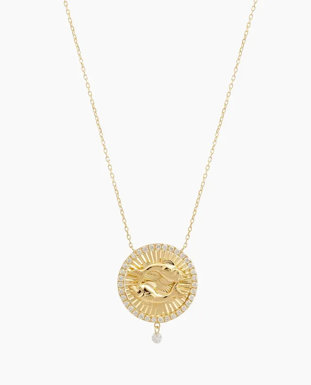 pers-e-paris-collier-c-leste-m-daillon-poisson-or-jaune-rose-blanc image 1