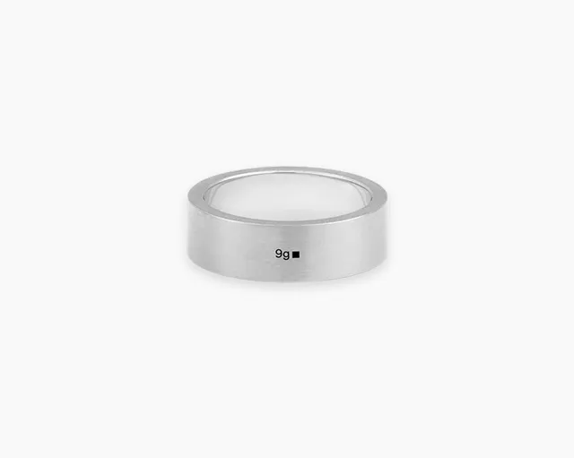 le-gramme-bague-ruban-la-9g-argent-7-mm image 1