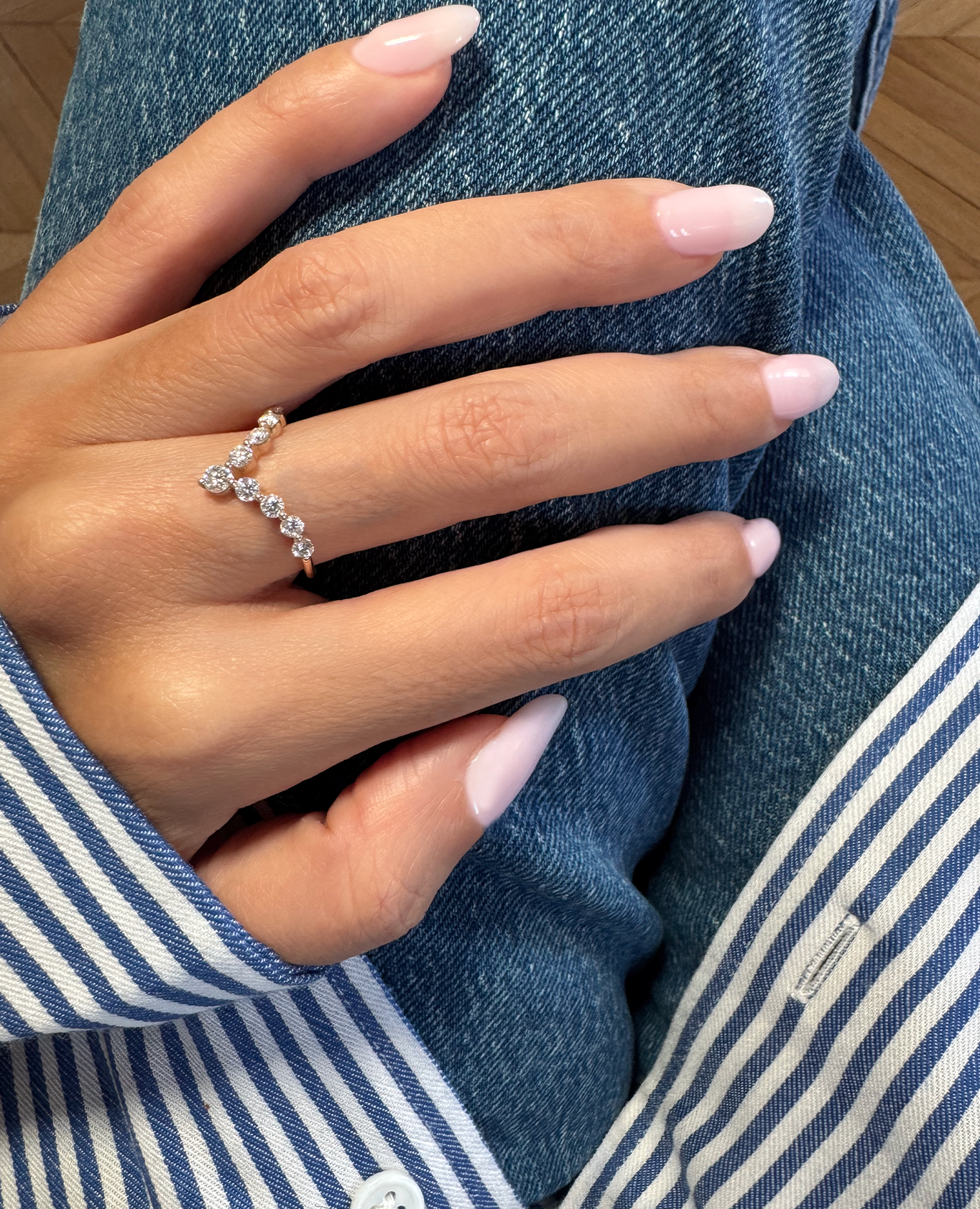 pers-e-paris-bague-stella-v-or-et-diamant-laboratoire-poire-2-carats image 6