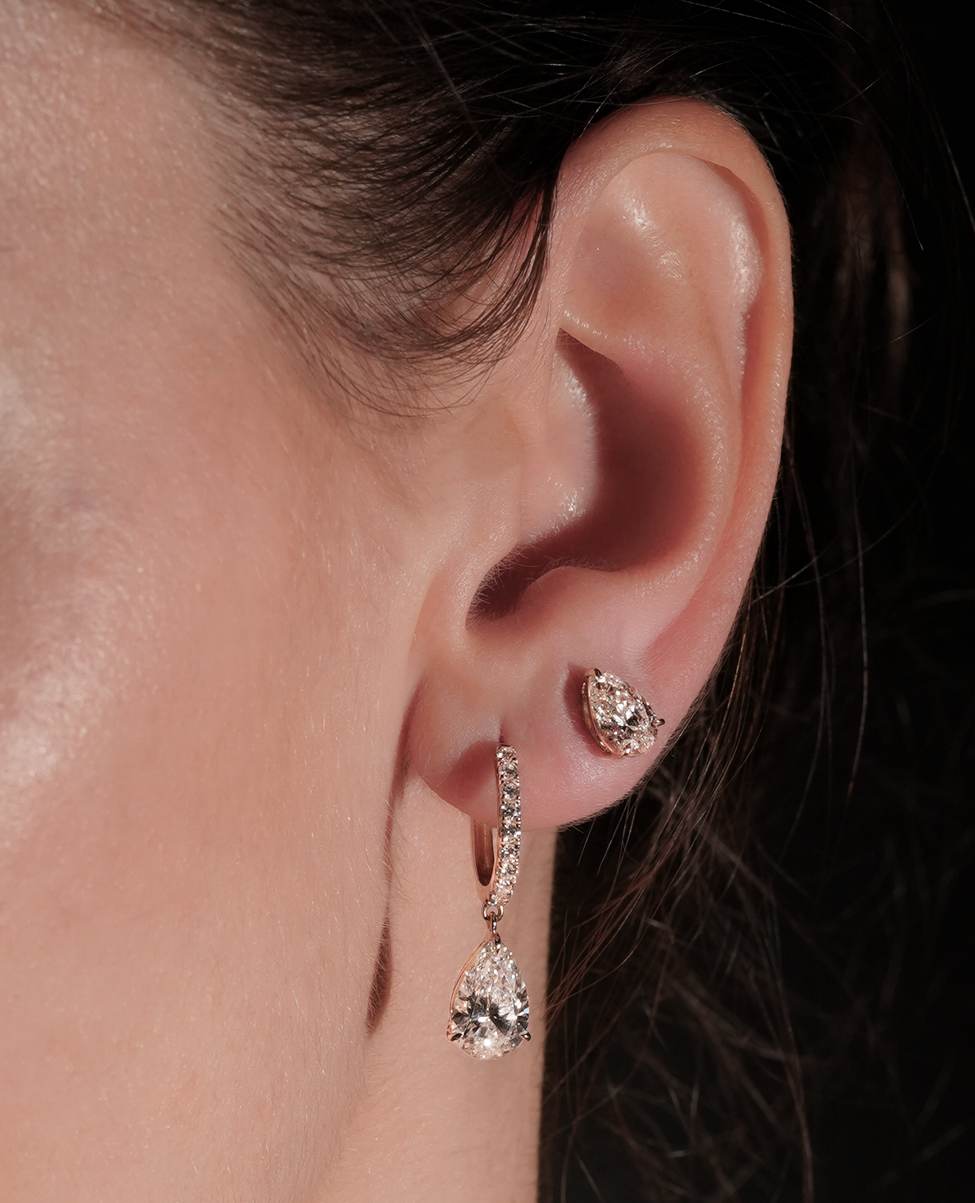pers-e-paris-mono-boucle-d-oreille-iris-diamant-or-9-carats-1-carat image 6