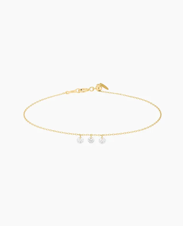 pers-e-paris-bracelet-dana-trois-diamants-suspendus-or-18-carats image 1