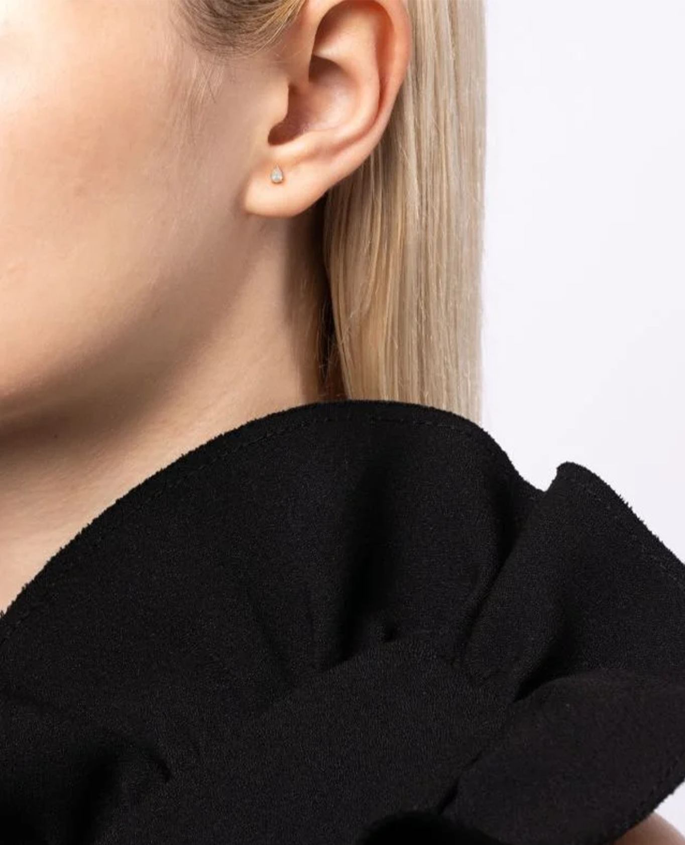 pers-e-paris-mono-boucle-h-ra-s-or-forme-poire image 2