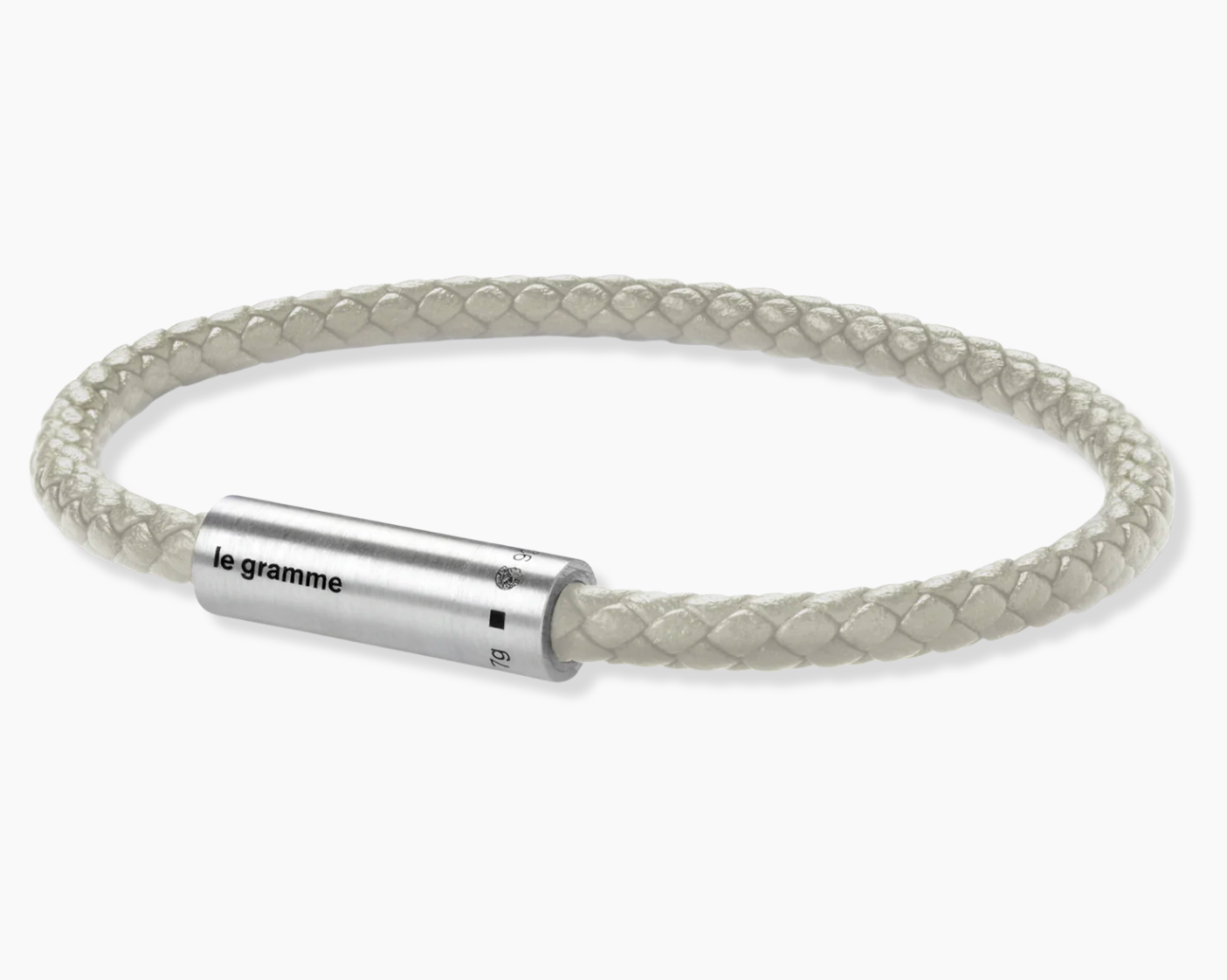 le-gramme-bracelet-c-ble-cuir-beige-le-7g-taille-s2 image 2