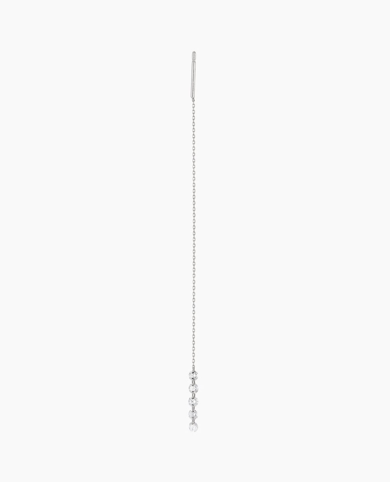 pers-e-paris-mono-boucle-d-oreille-dana-cinq-diamants-or-18-carats image 2