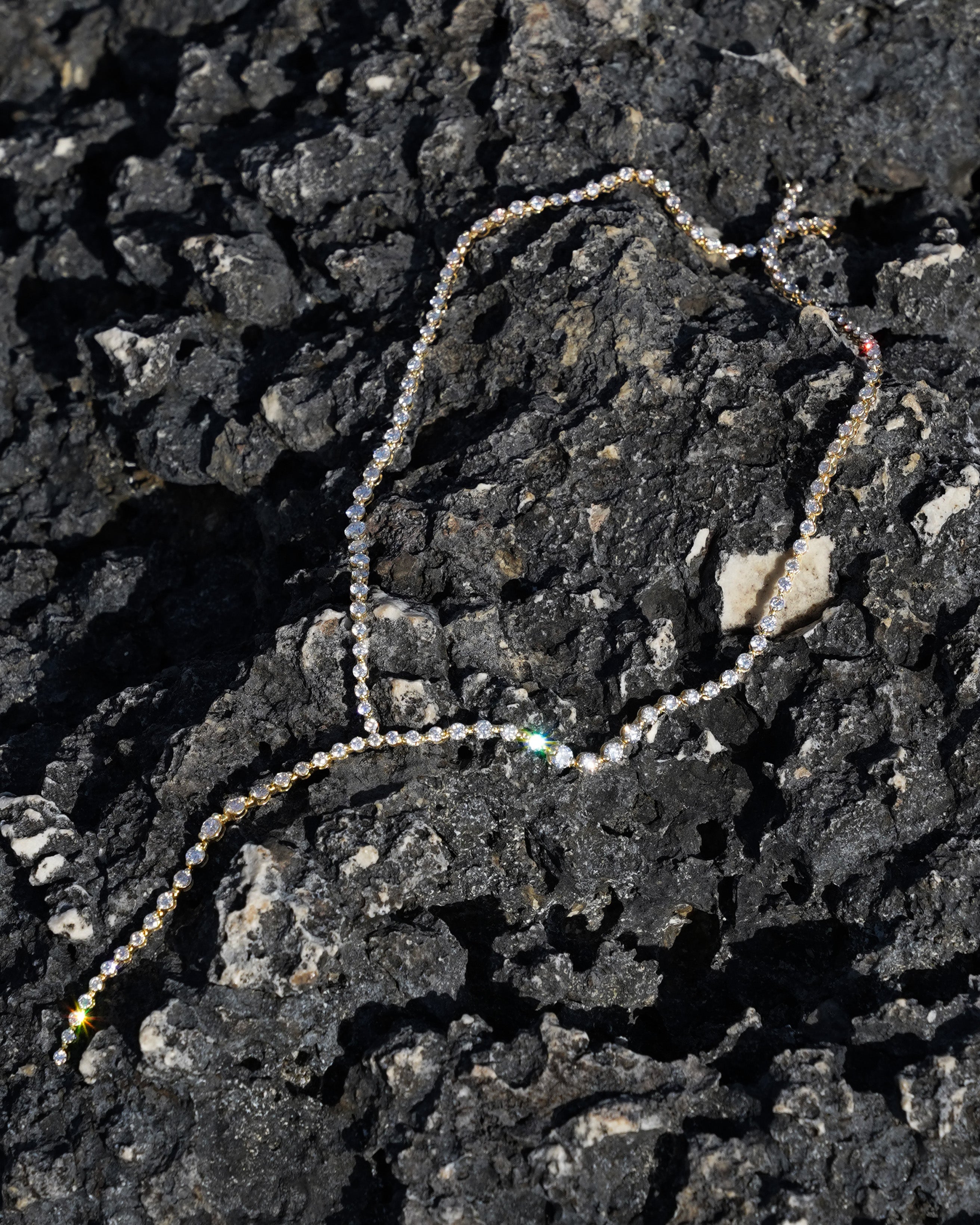 pers-e-paris-tennis-collier-rivi-re-un-diamant-or-18-carats image 1