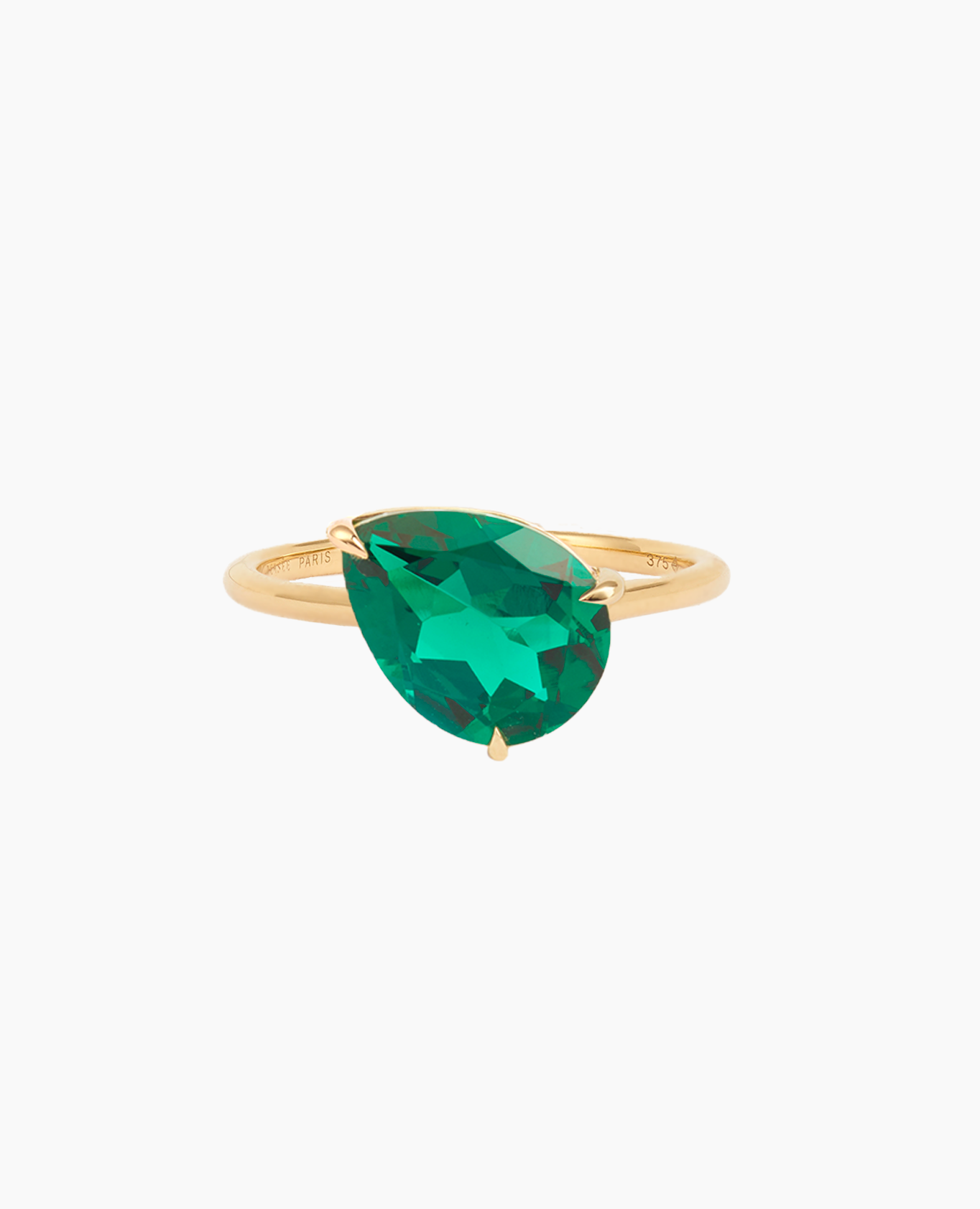 pers-e-paris-bague-iris-meraude-or-9-carats-meraude-laboratoire-1-carat image 5