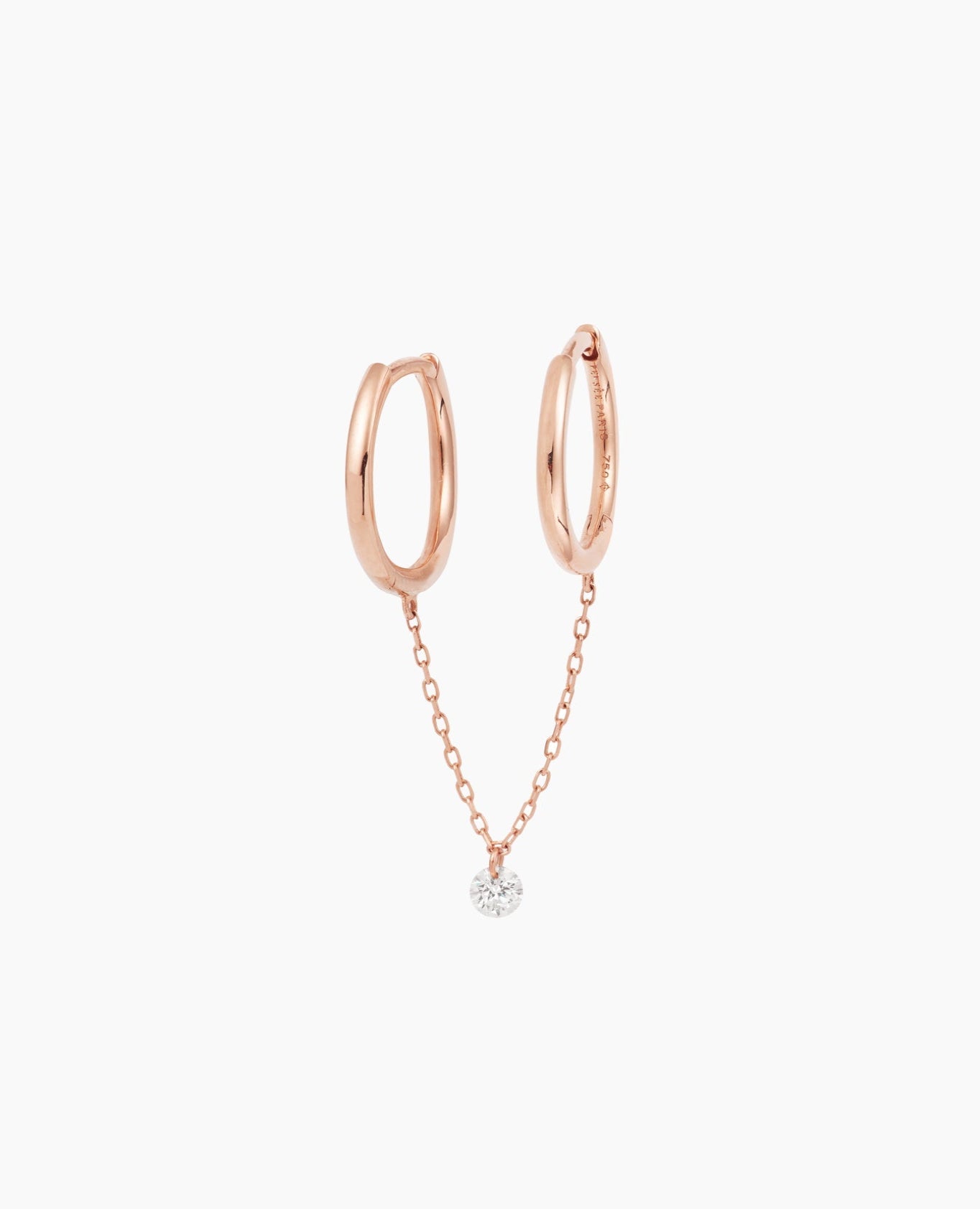 pers-e-paris-piercing-by-pers-e-mini-boucle-cha-nette-double-hoops-un-diamant image 4