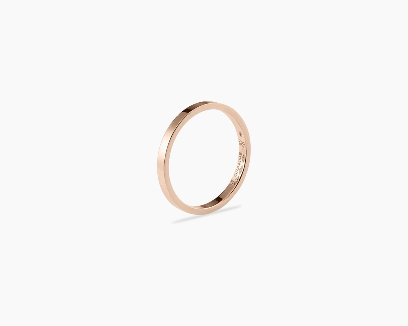 le-gramme-bague-ruban-1-4mm-la-3g-or-rouge-750-alliance image 2