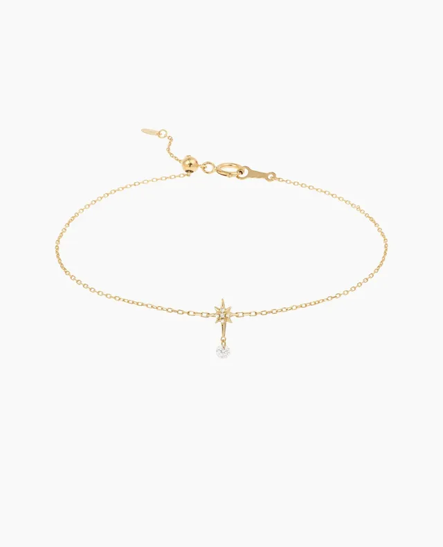 pers-e-paris-bracelet-s-l-n-etoile-polaire-pav-diamant-suspendu image 1