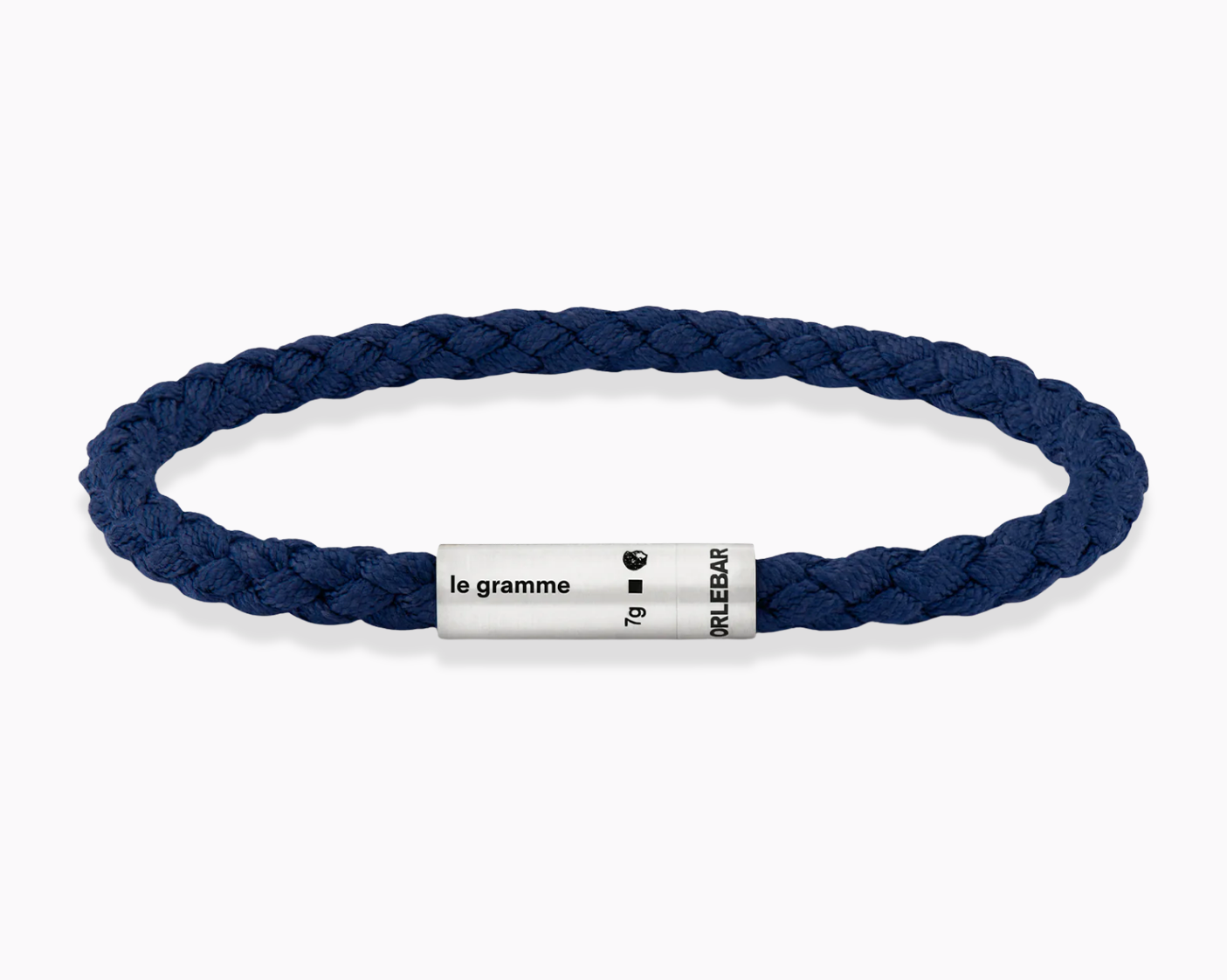 le-gramme-bracelet-c-ble-le-7g-nato-marine-orlebar-brown-argent-bross-925 image 1