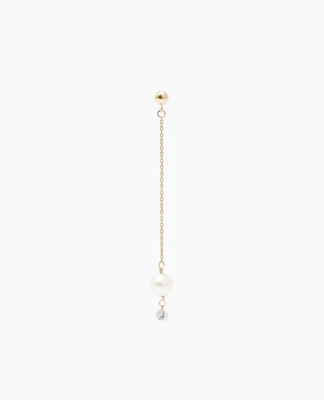 pers-e-paris-mono-boucle-perl-e-or-jaune-18-carats-perle-diamant image 1