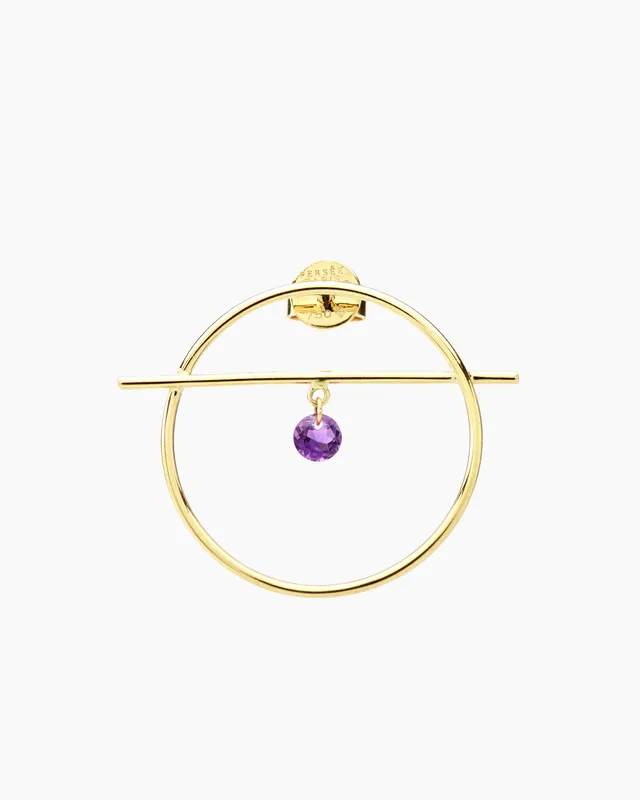 pers-e-paris-boucle-d-oreille-fibule-1-am-thyste-petit-mod-le image 1