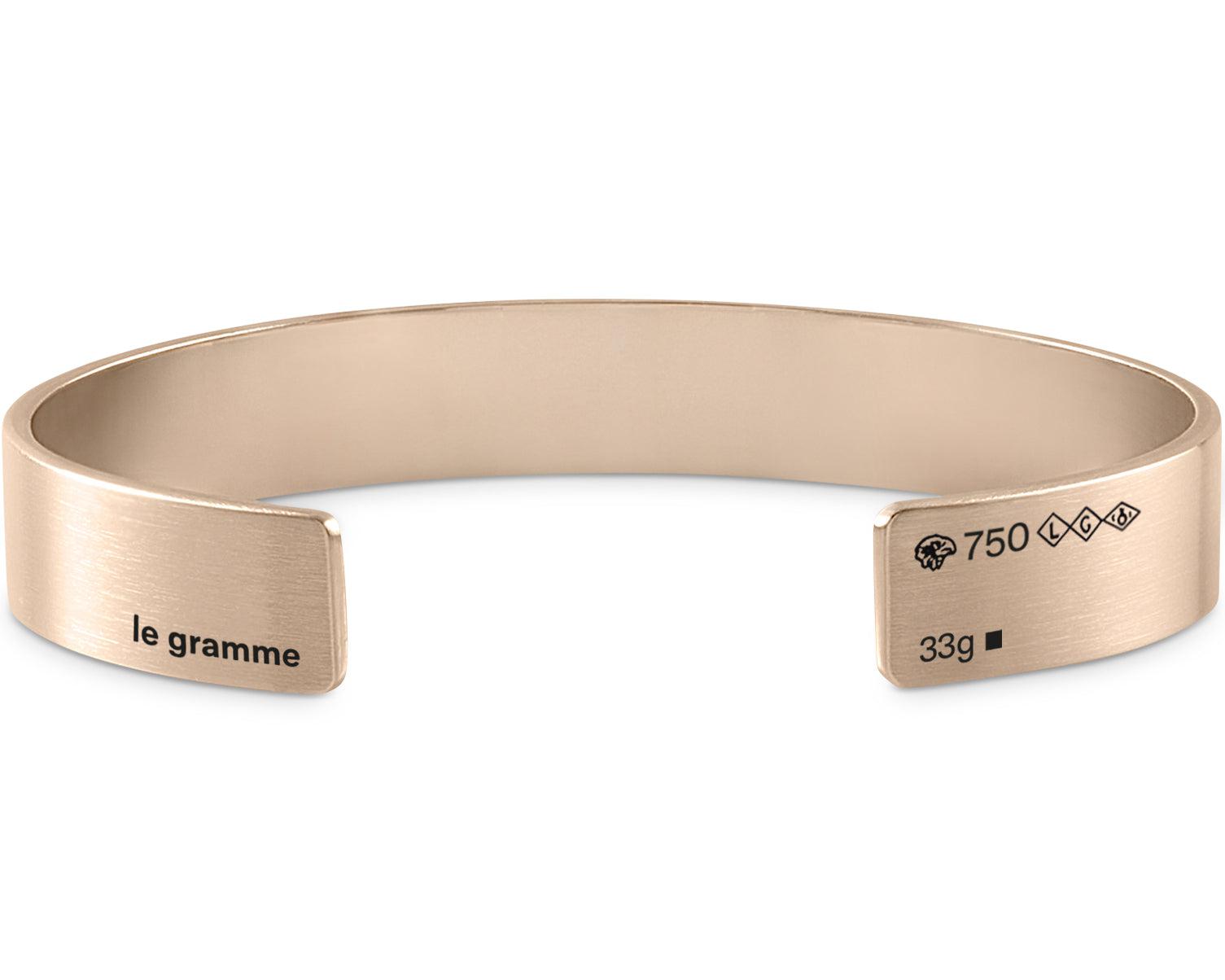 le-gramme-bracelet-ruban-le-33g-large-10-mm image 1
