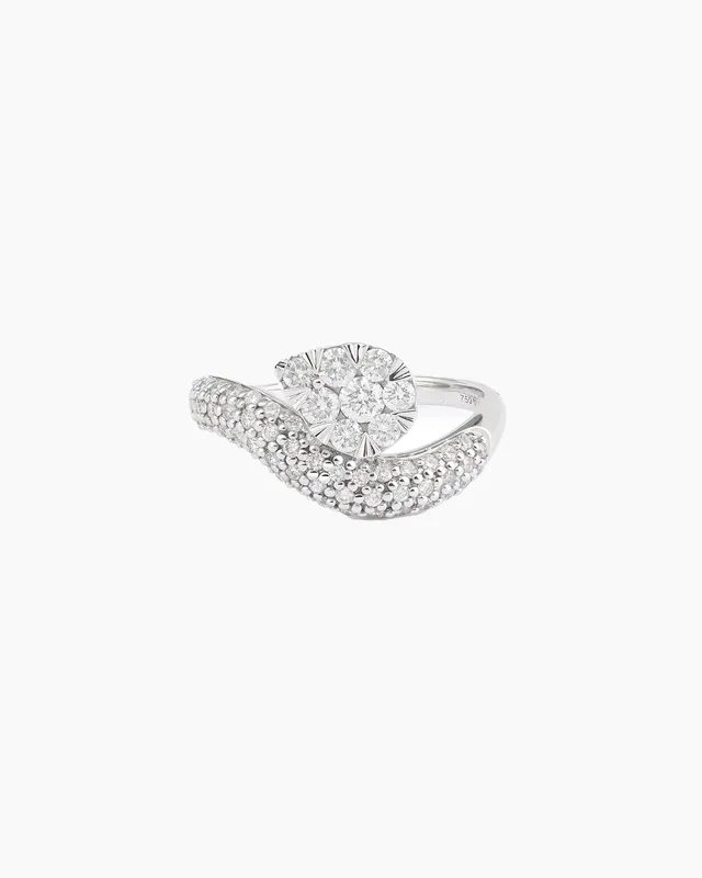 pers-e-paris-wave-floating-bague-pav-e-poire-or-18-carats image 1