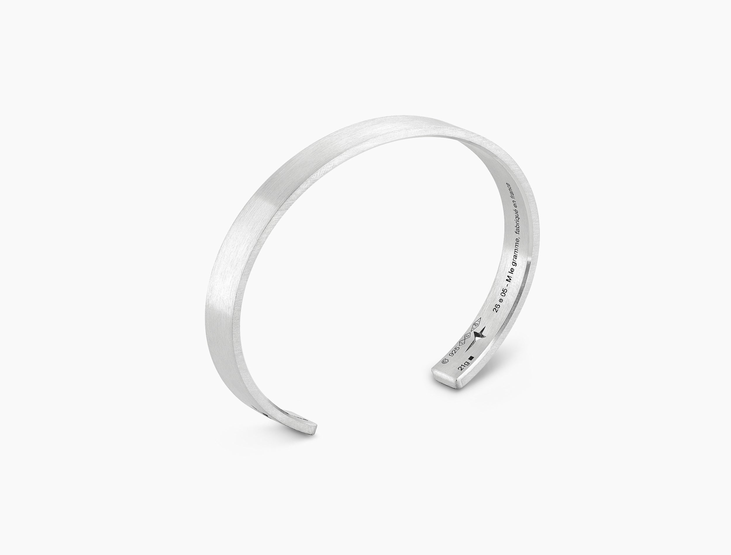 le-gramme-x-la-patrouille-de-france-bracelet-ruban-perfor-le-21g-argent-925 image 3