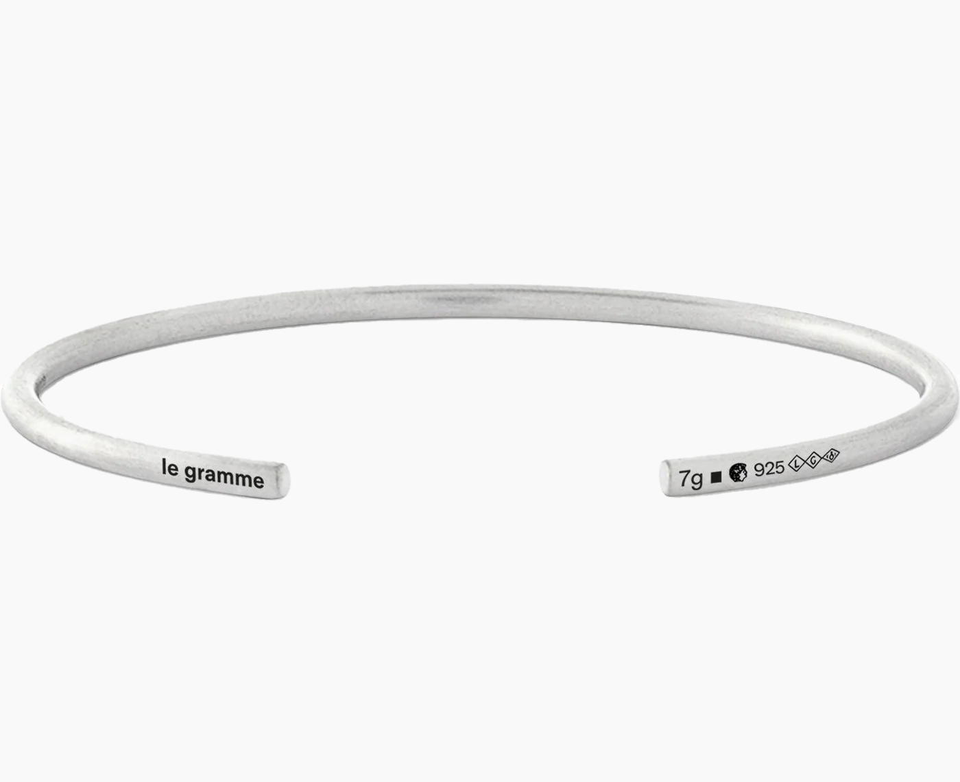 le-gramme-bracelet-jonc-le-7g-argent-fil-2-5-mm image 1