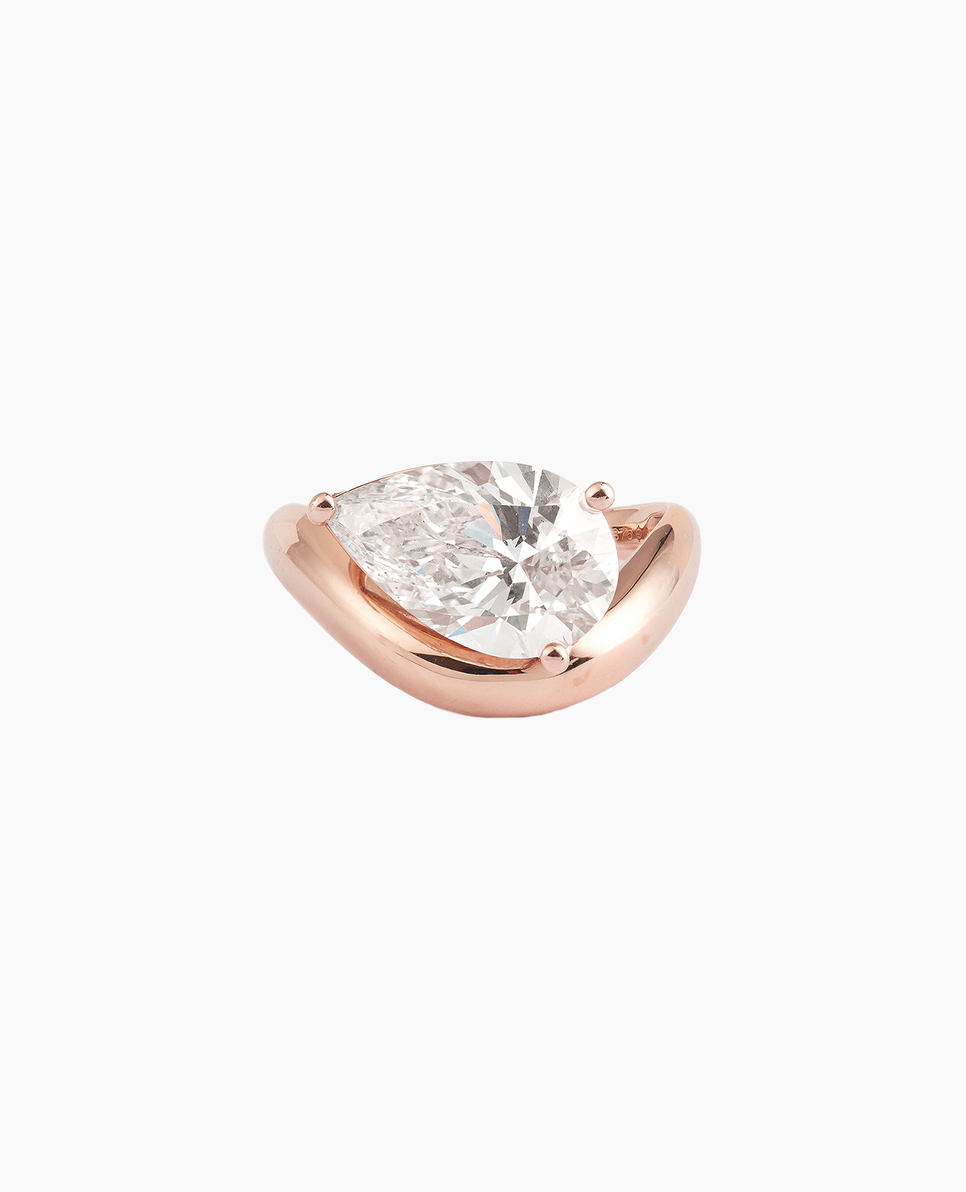 pers-e-paris-bridal-wave-3-carats-bague-diamant-laboratoire-or-9-18-carats image 6