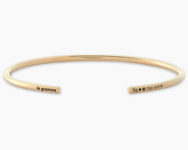 le-gramme-bracelet-jonc-le-9g-fil-2-3-mm-femme image 1