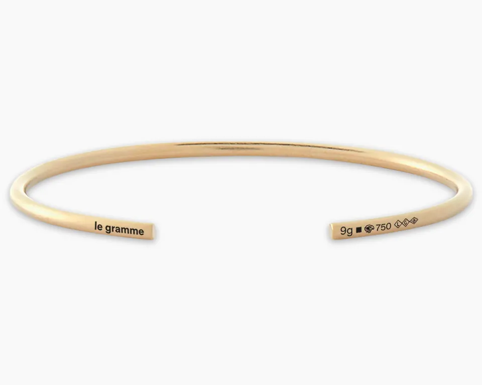 le-gramme-bracelet-jonc-le-9g-fil-2-3-mm-femme image 1
