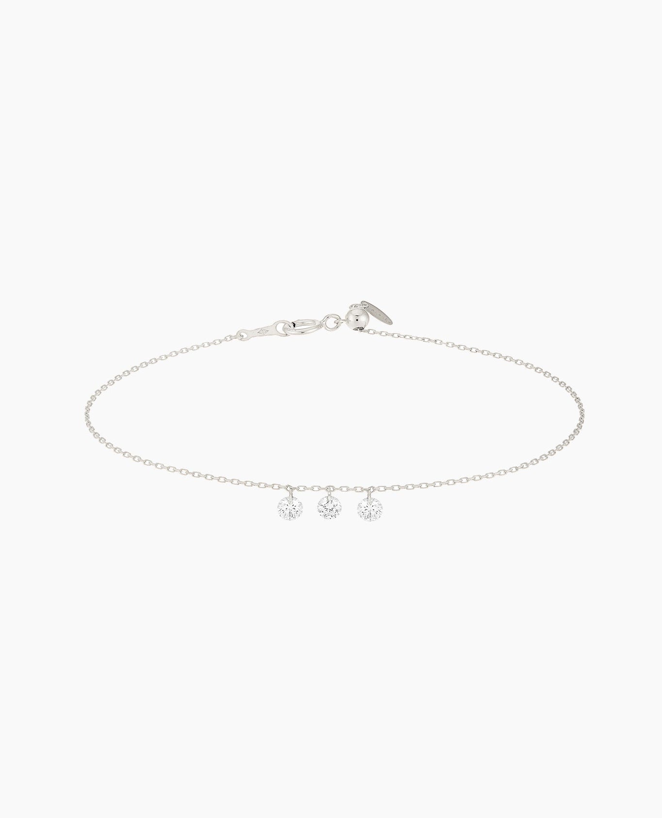 pers-e-paris-bracelet-dana-trois-diamants-suspendus-or-18-carats image 3