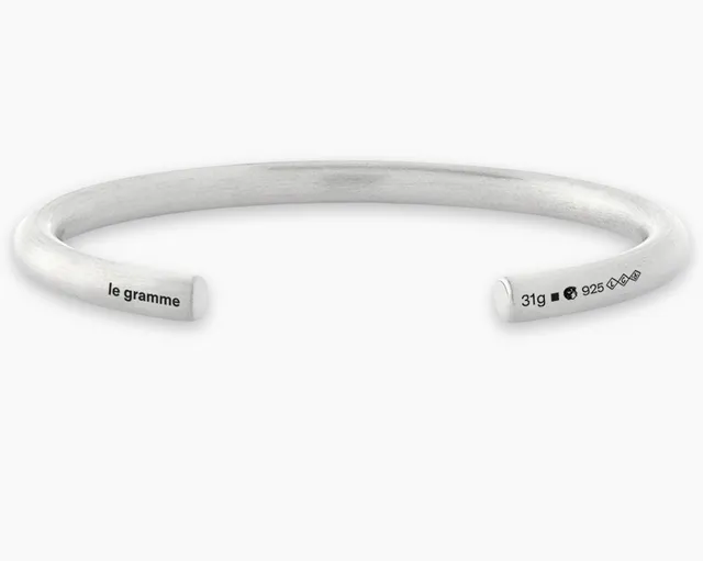 le-gramme-bracelet-jonc-le-31g-argent-fil-5-mm image 1