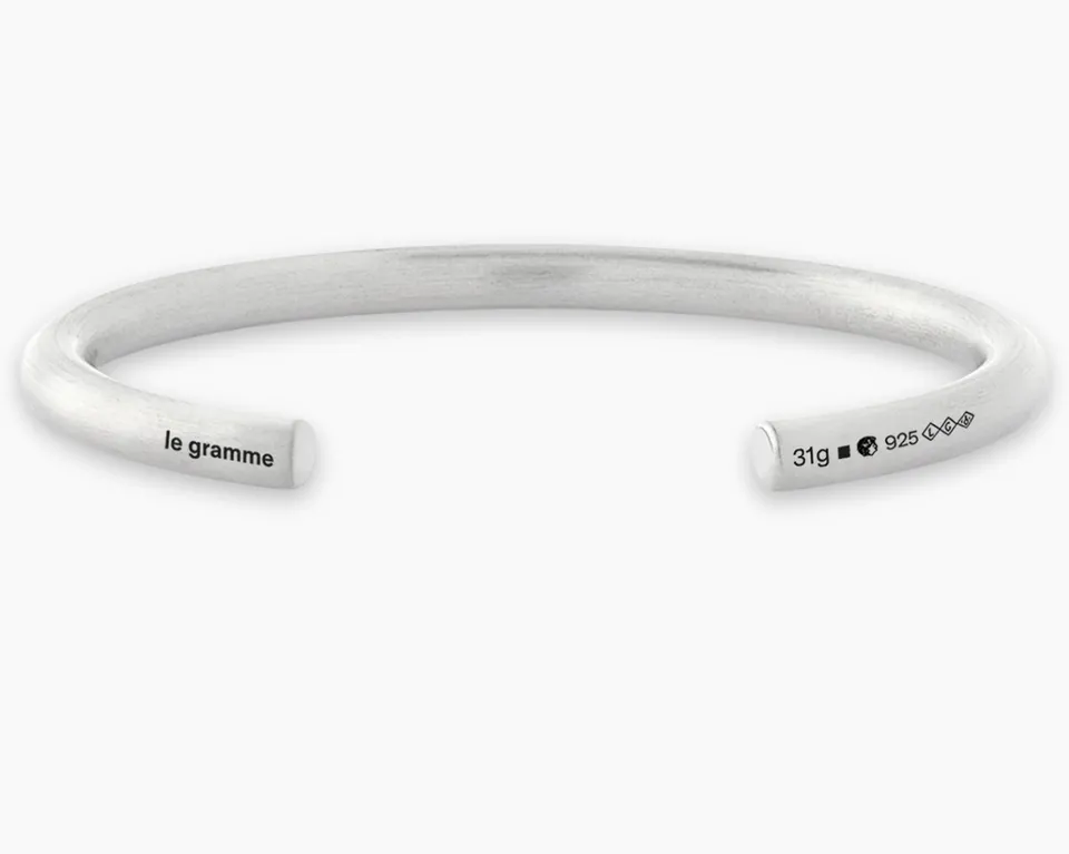 le-gramme-bracelet-jonc-le-31g-argent-fil-5-mm image 1