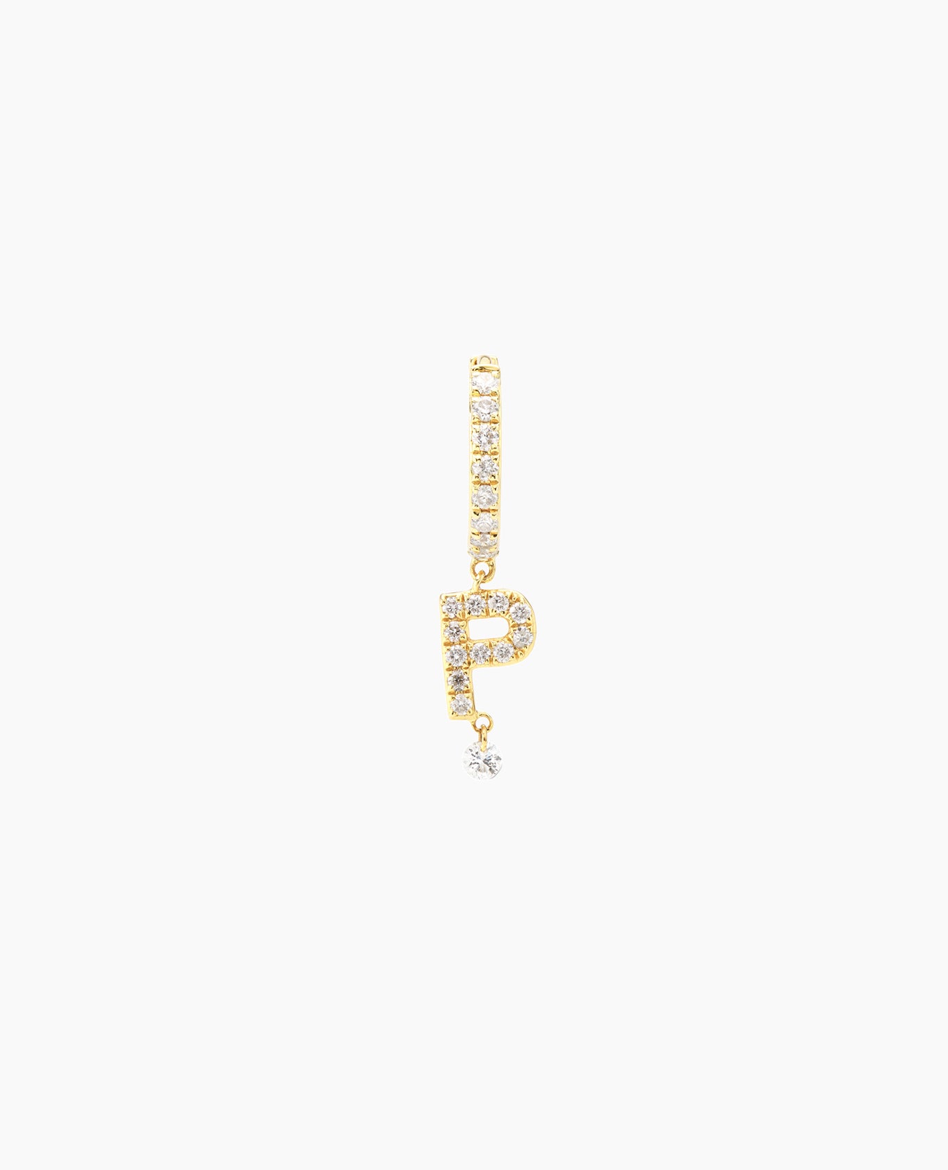 pers-e-paris-piercing-alphabet-pav-or-initiale-diamant-or-gris-18-carats image 1