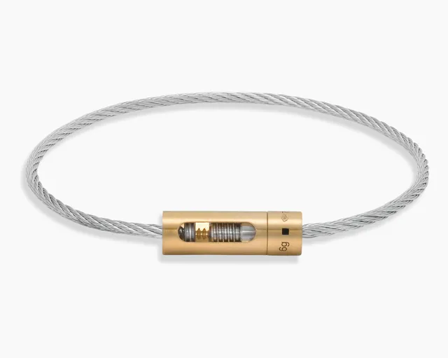 le-gramme-bracelet-c-ble-perfor-le-6g-fermoir-bross image 1