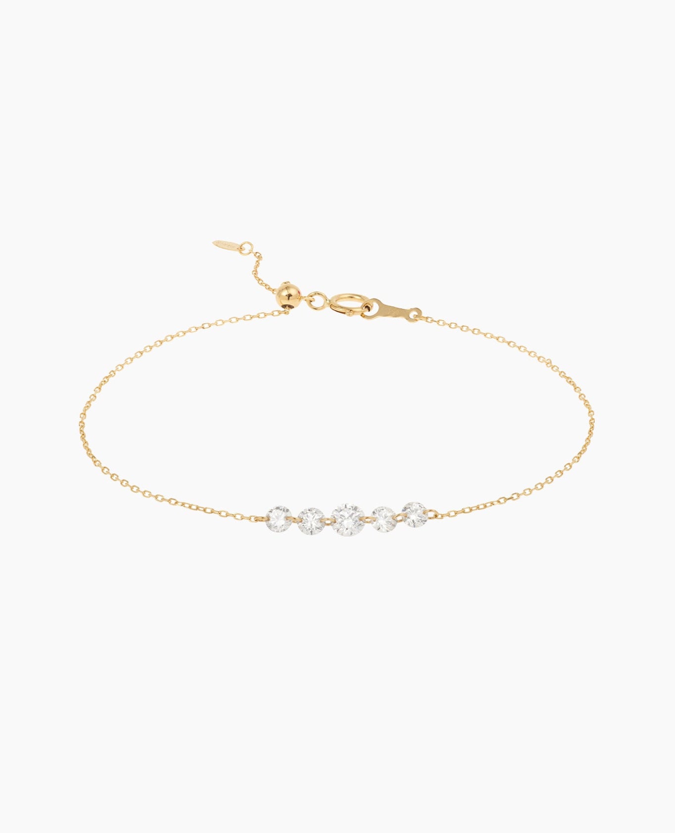 pers-e-paris-dana-bracelet-ligne-cinq-diamants-or-18-carats image 1