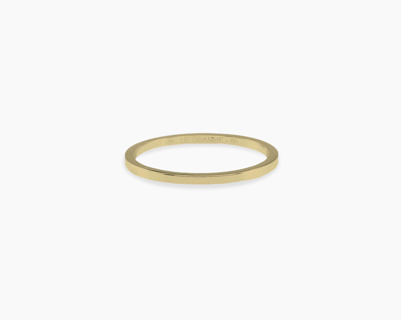 le-gramme-bague-ruban-1-4mm-la-2g-alliance-en-or-jaune-750 image 1