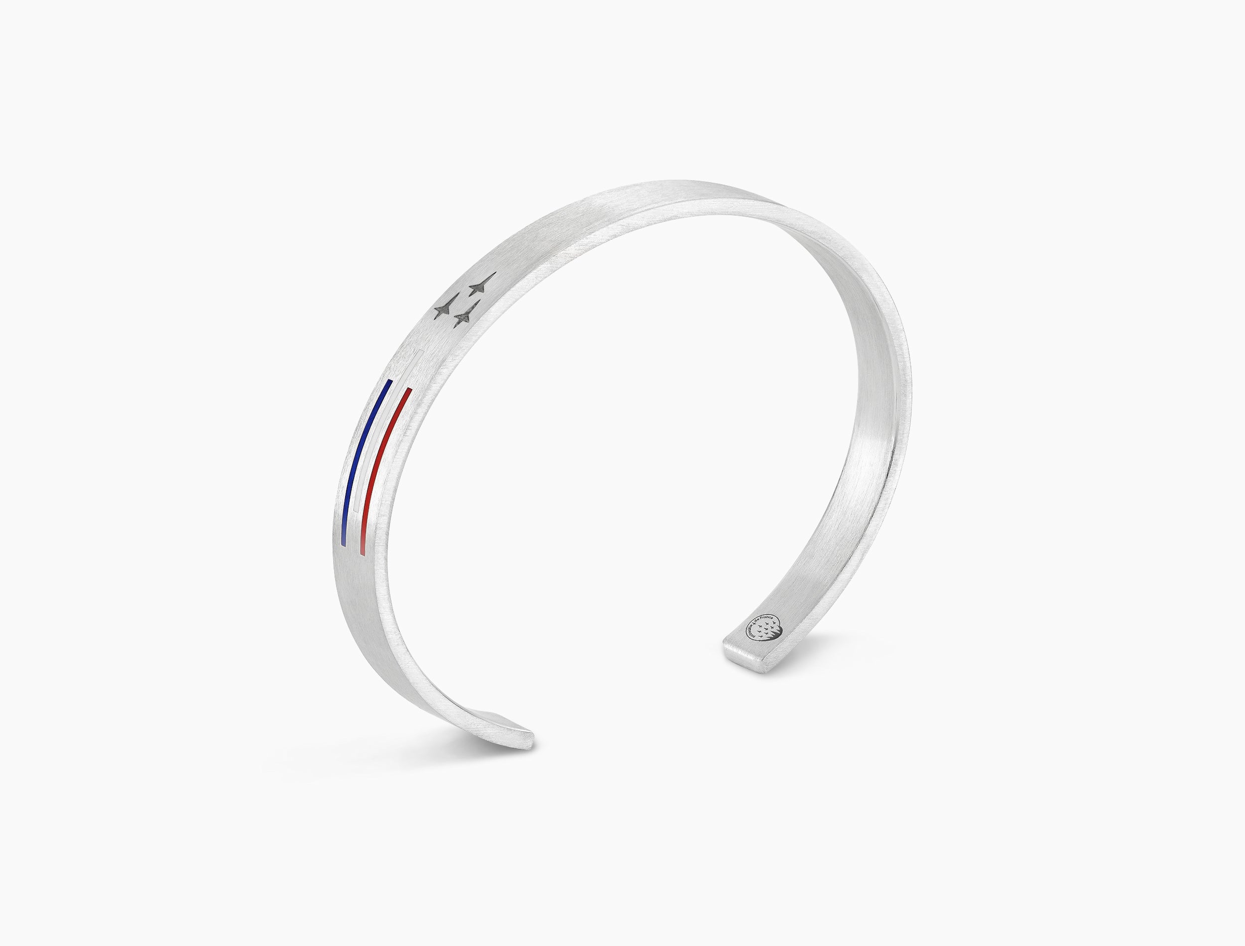 le-gramme-x-patrouille-de-france-bracelet-ruban-le-21g-argent-925 image 1
