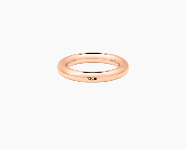 le-gramme-bague-jonc-la-13g-or-rouge-750-bague-jonc image 1