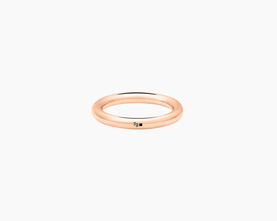 le-gramme-bague-jonc-la-7g-poli-3-mm image 1