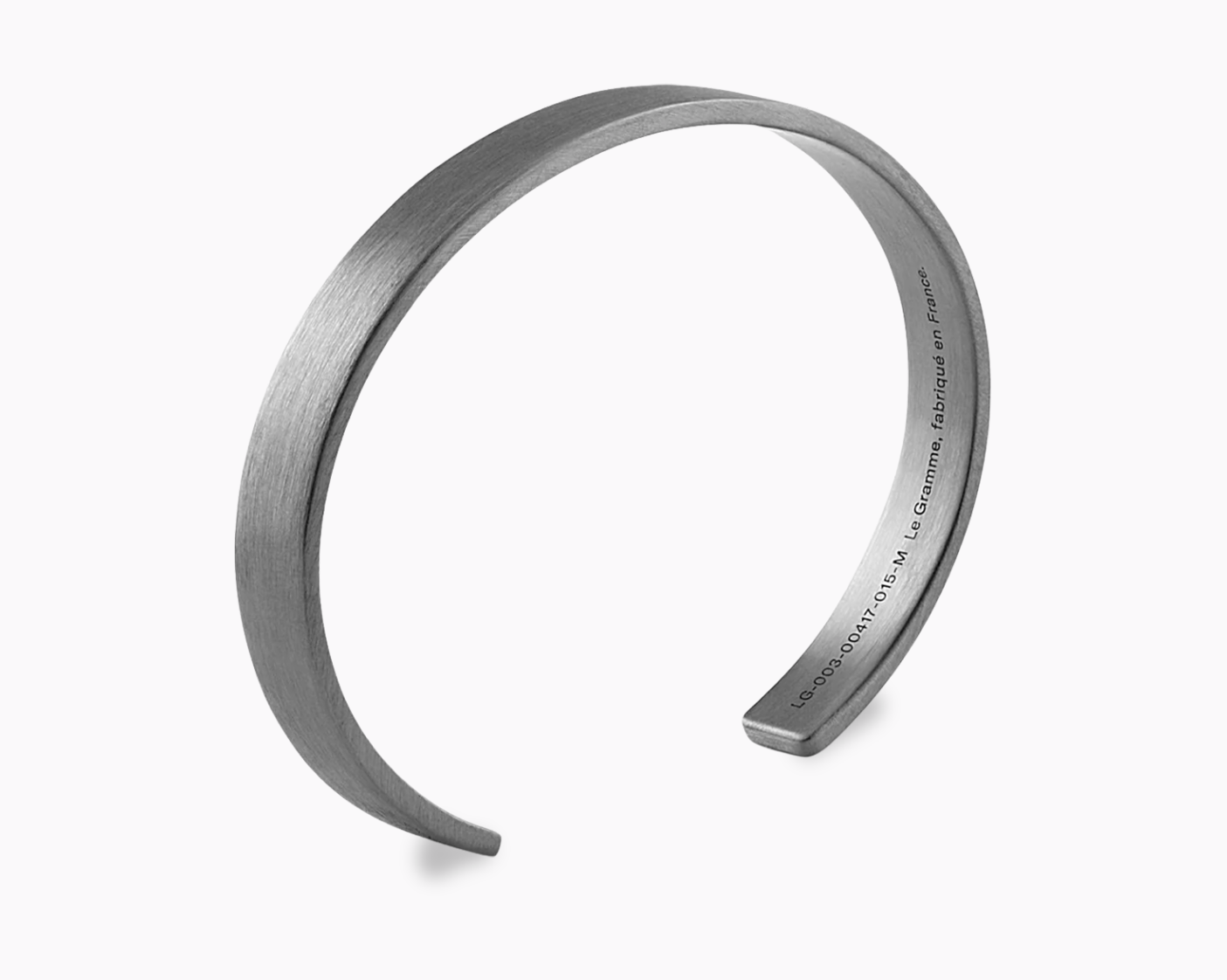 le-gramme-bracelet-ruban-le-21g-bracelet-en-argent-7mm image 2