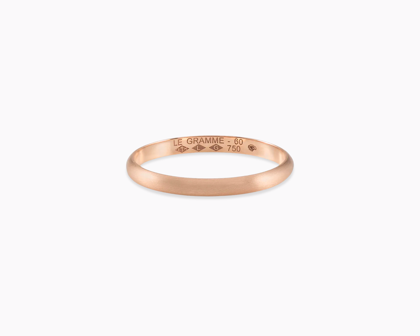 le-gramme-bague-demi-jonc-la-2g-finition-bross-e image 1