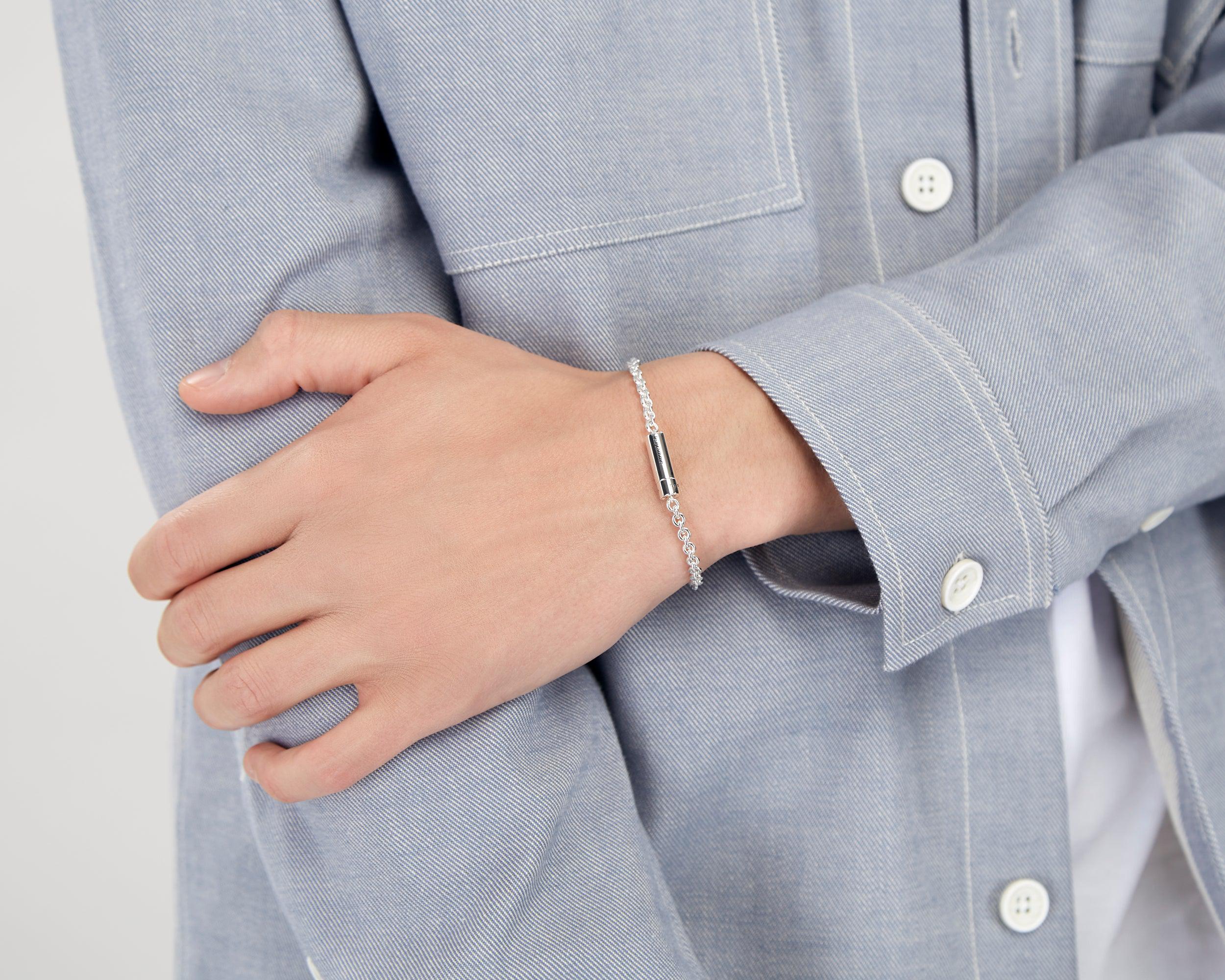 le-gramme-bracelet-c-ble-sur-cha-ne-le-11g-argent-bracelet-c-ble image 5