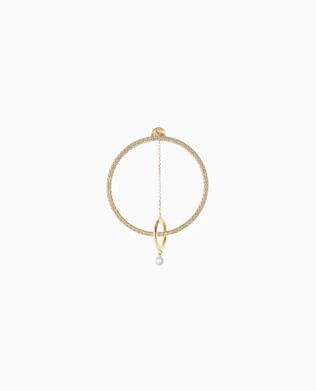 pers-e-paris-boucle-d-oreille-h-lios-turn-around-or-18-carats-pav-e-diamants-dia image 1