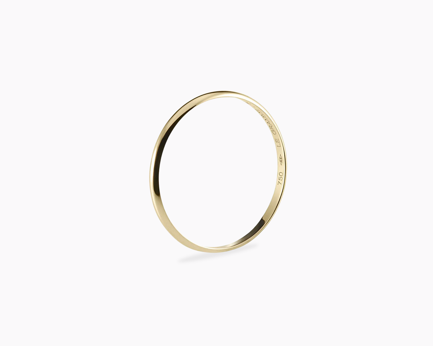le-gramme-bague-demi-jonc-la-1g-or-jaune-750-poli image 2