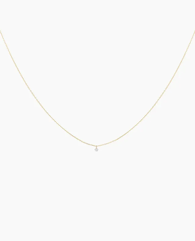 pers-e-paris-dana-mini-collier-un-diamant-or-18-carats image 1