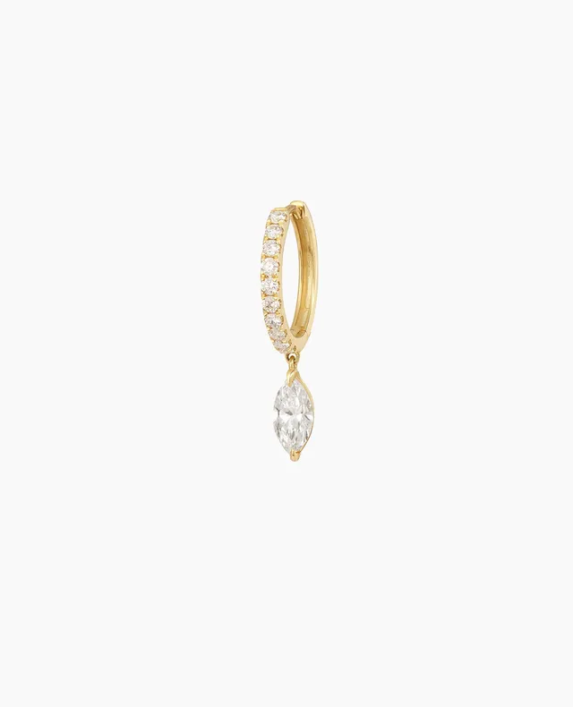 pers-e-paris-mono-boucle-cr-ole-marquise-bridal-or-9-carats-et-diamant-de-labora image 1