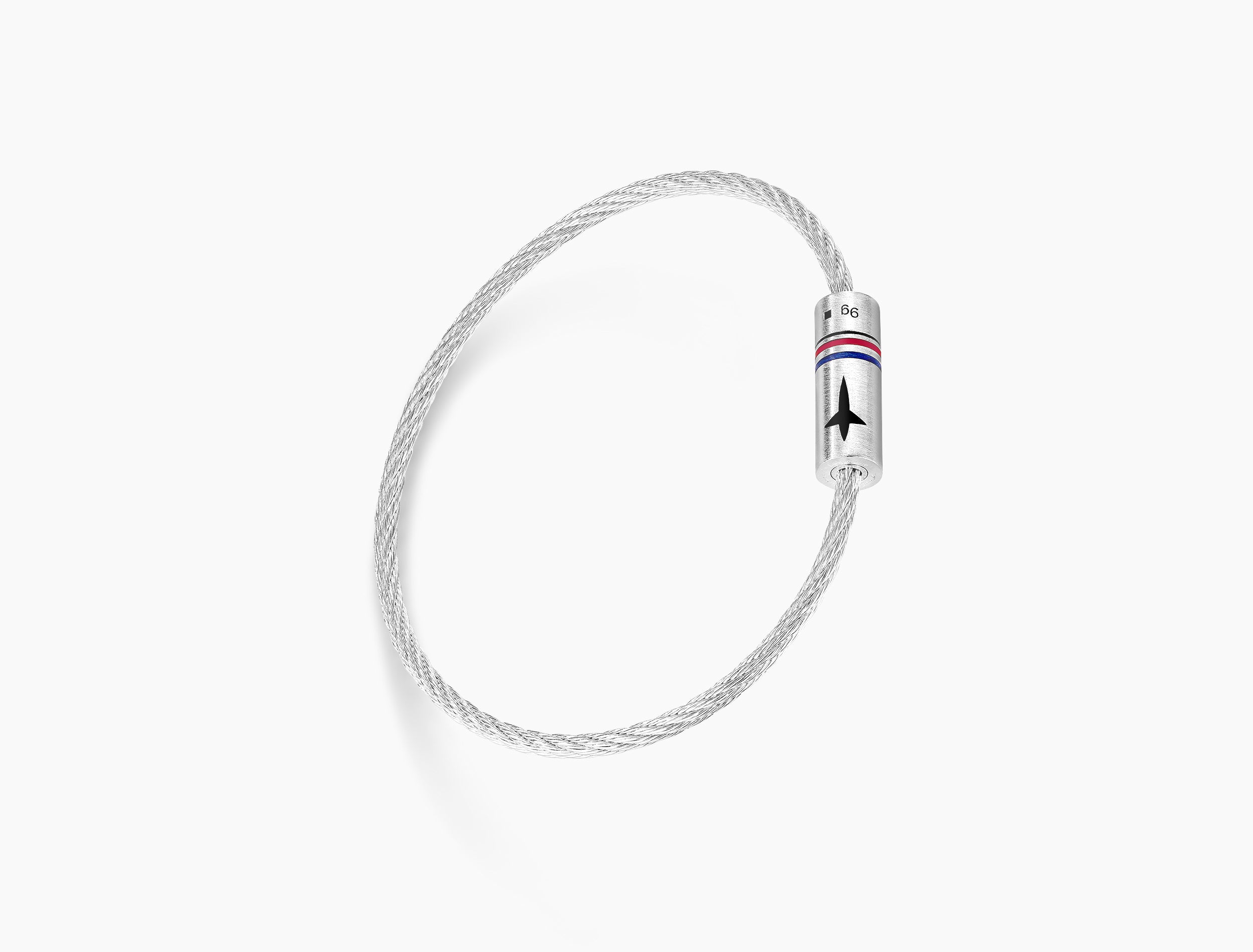 le-gramme-x-la-patrouille-de-france-bracelet-c-ble-tricolore-le-9g-argent-925 image 3