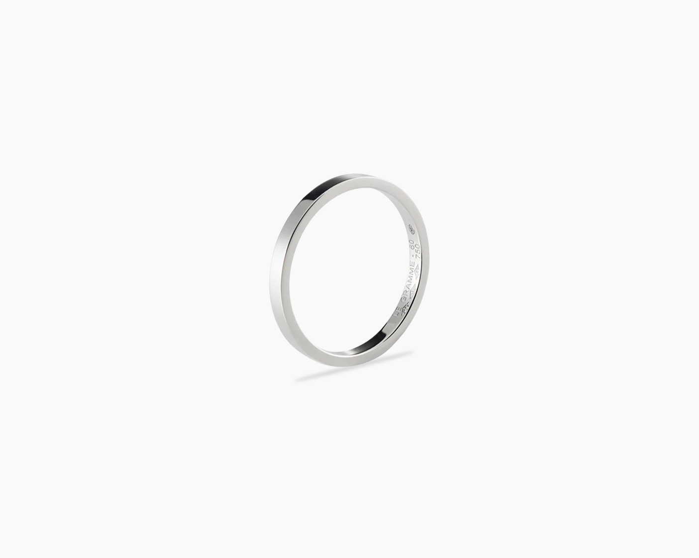 le-gramme-bague-ruban-1-4mm-la-3g-polie image 2