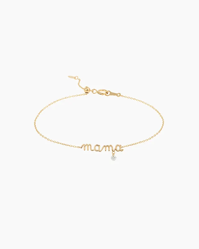 pers-e-paris-venus-bracelet-mama-fil-d-or-18-carats-et-diamant-perc image 1
