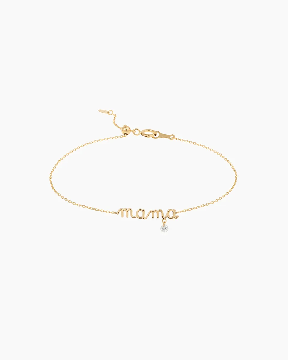 pers-e-paris-venus-bracelet-mama-fil-d-or-18-carats-et-diamant-perc image 1