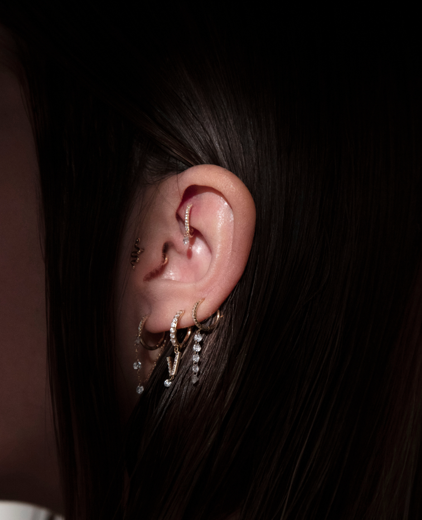pers-e-paris-dana-piercing-cha-nette-trois-diamants-or-18-carats image 2