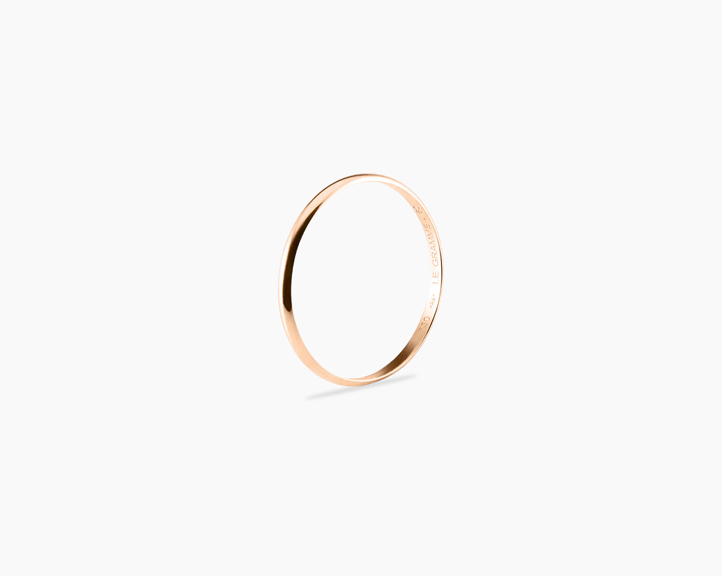 le-gramme-bague-demi-jonc-la-1g-or-rouge-750-bross image 2