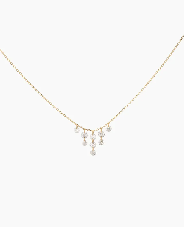 pers-e-paris-collier-dana-neuf-diamants-triangle-en-or-18-carats image 1