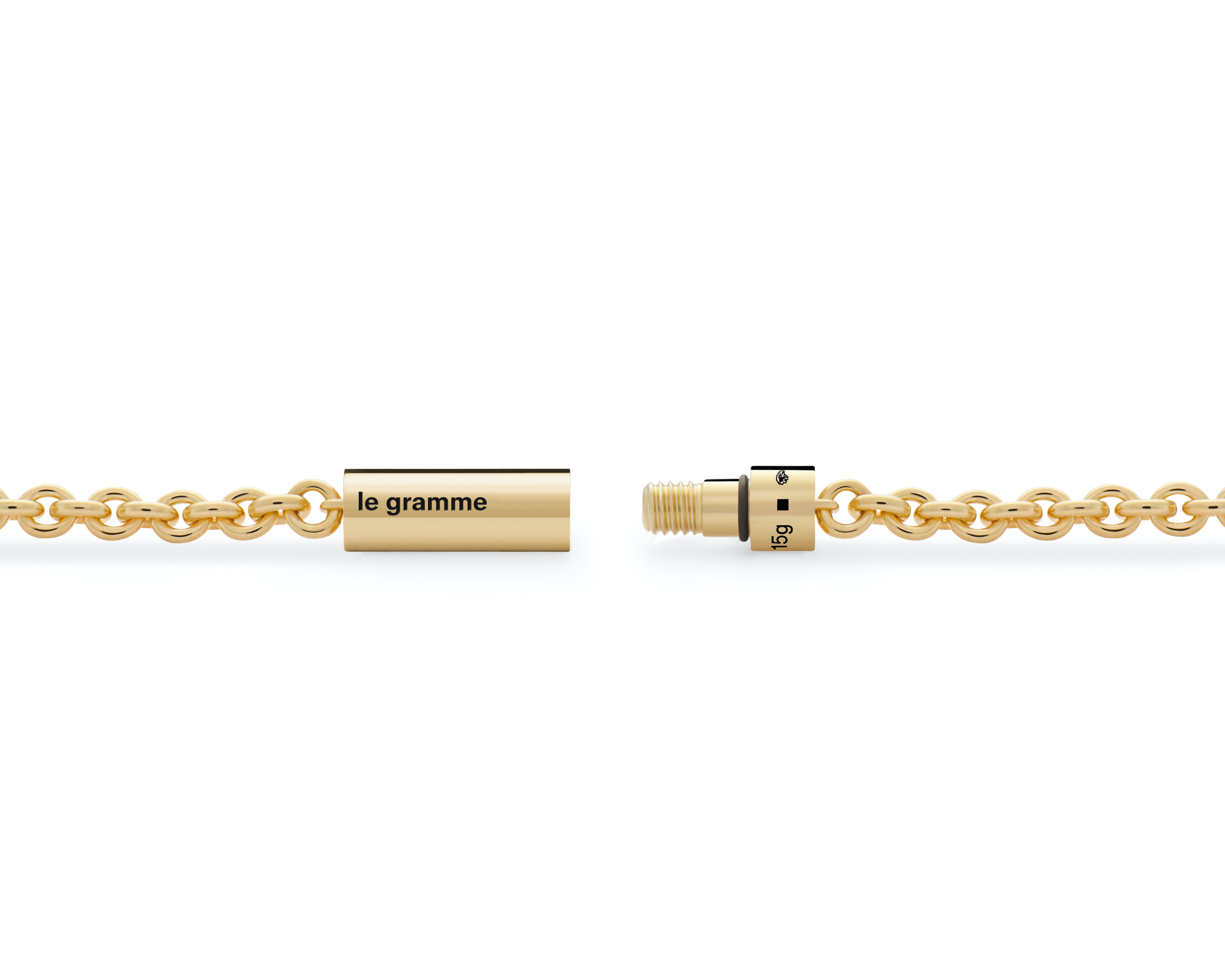 le-gramme-bracelet-c-ble-sur-cha-ne-le-15g-bracelet-c-ble image 2