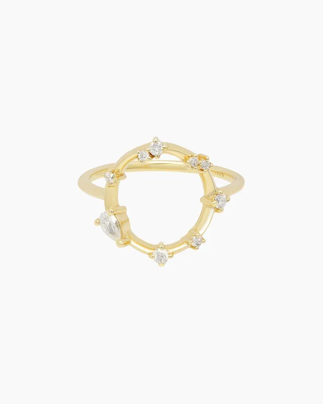 pers-e-paris-dana-pluie-d-or-bague-neuf-diamants-or-18-carats image 1