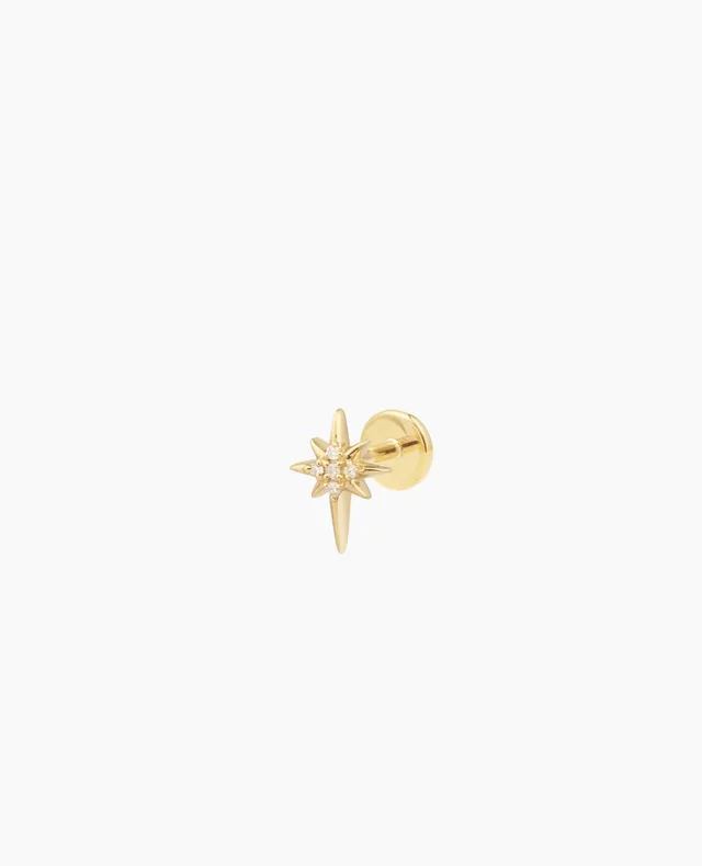 pers-e-paris-piercing-s-l-n-etoile-polaire-pav-diamants-or image 1